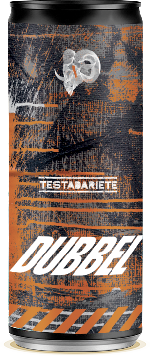 Testadariete - Dubbel (Brewed with Piccolo Birrificio Clandestino) - 6,5% - 12 Lattine x 33 cl