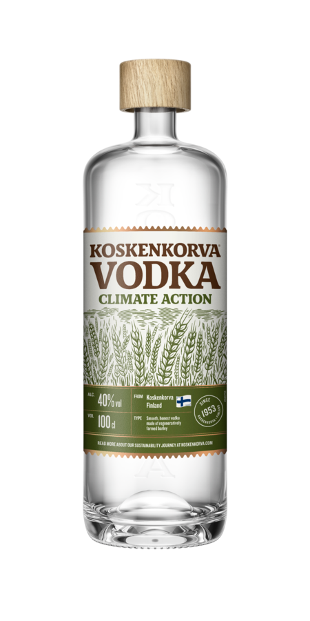 VODKA KOSKENKORVA ORIGINAL CLIMATE ACTION POURING
