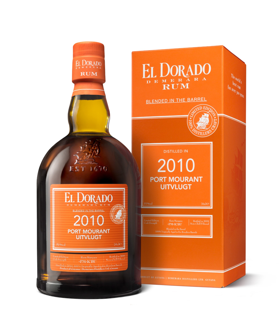 RUM EL DORADO ORANGE PORT MOURANT - UITVLUGT 2010 | AC