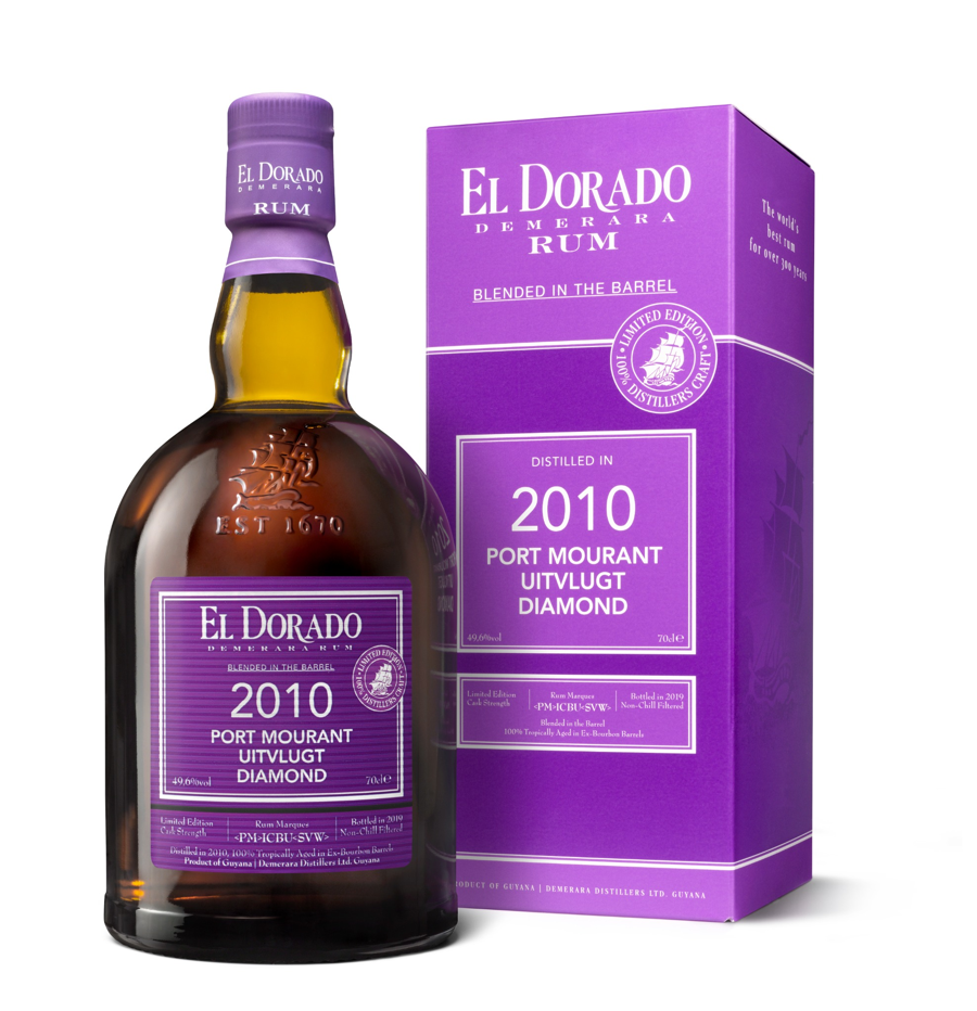 RUM EL DORADO PURPLE PORT MOURANT - UITVLUGT - DIAMOND 2010 | AC