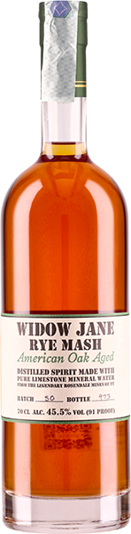 WHISKEY WIDOW JANE RYE MASH AMERICAN OAK AGED